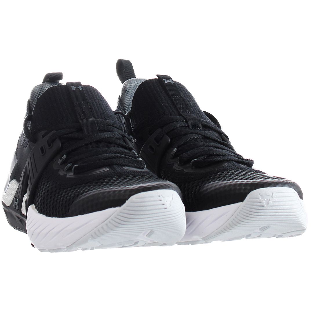 Under Armour Project Rock 4 GS Kids Black Trainers