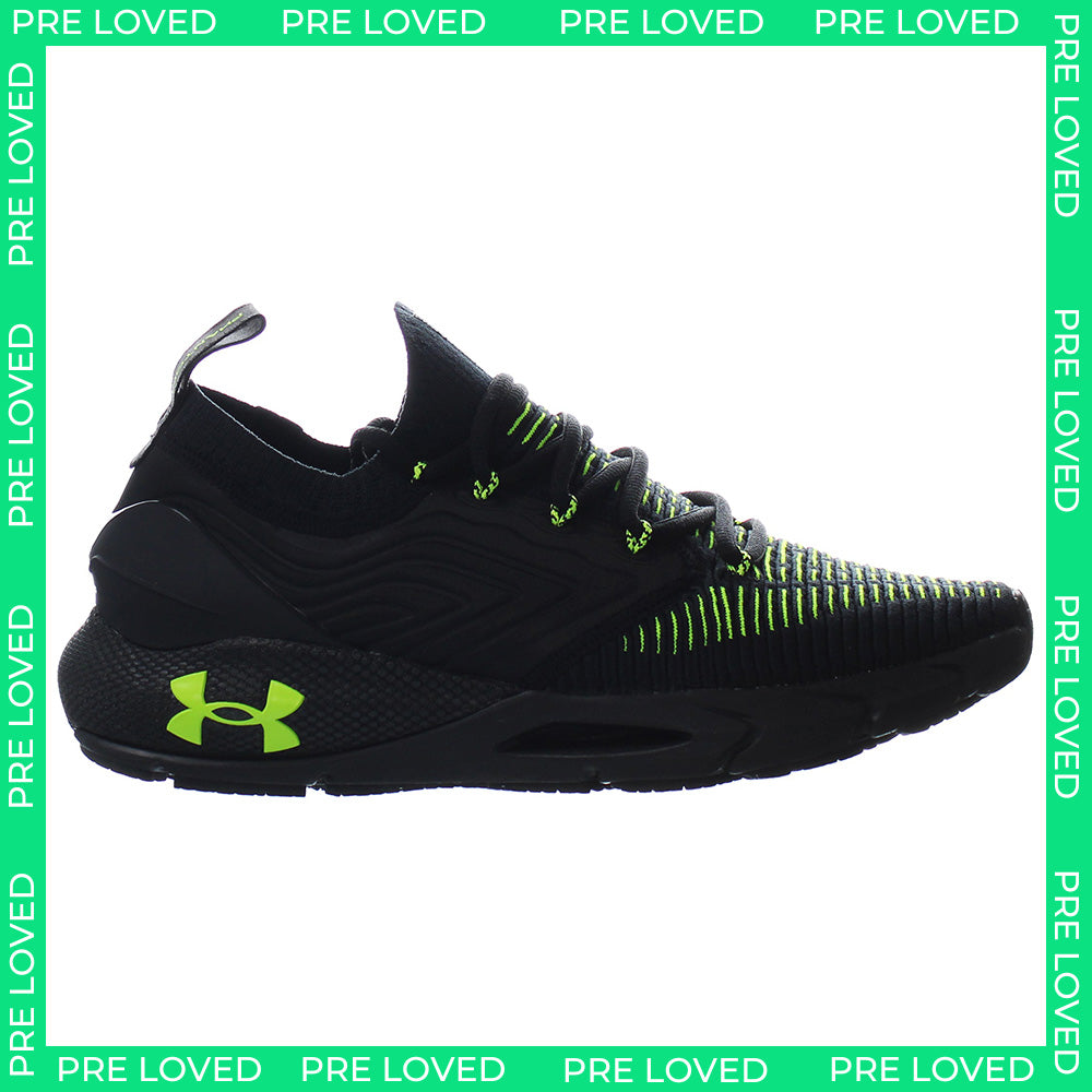 Under Armour HOVR Phantom 2 Mens Black Running Shoes NO BOX