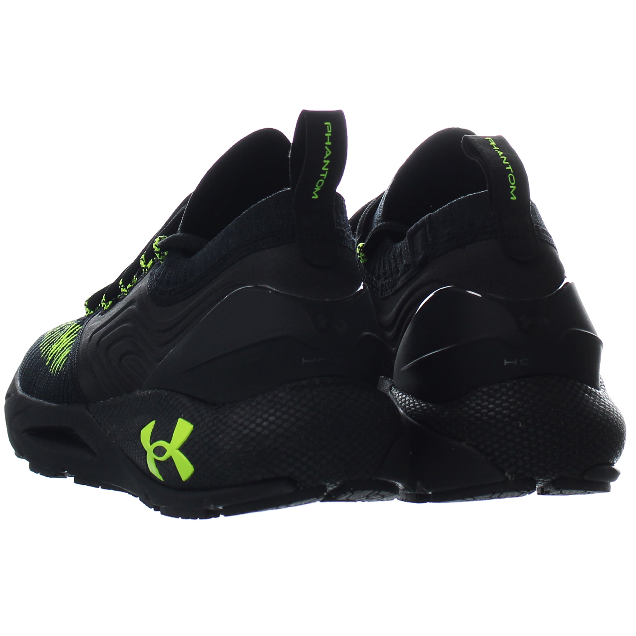 Under Armour HOVR Phantom 2 Mens Black Running Shoes