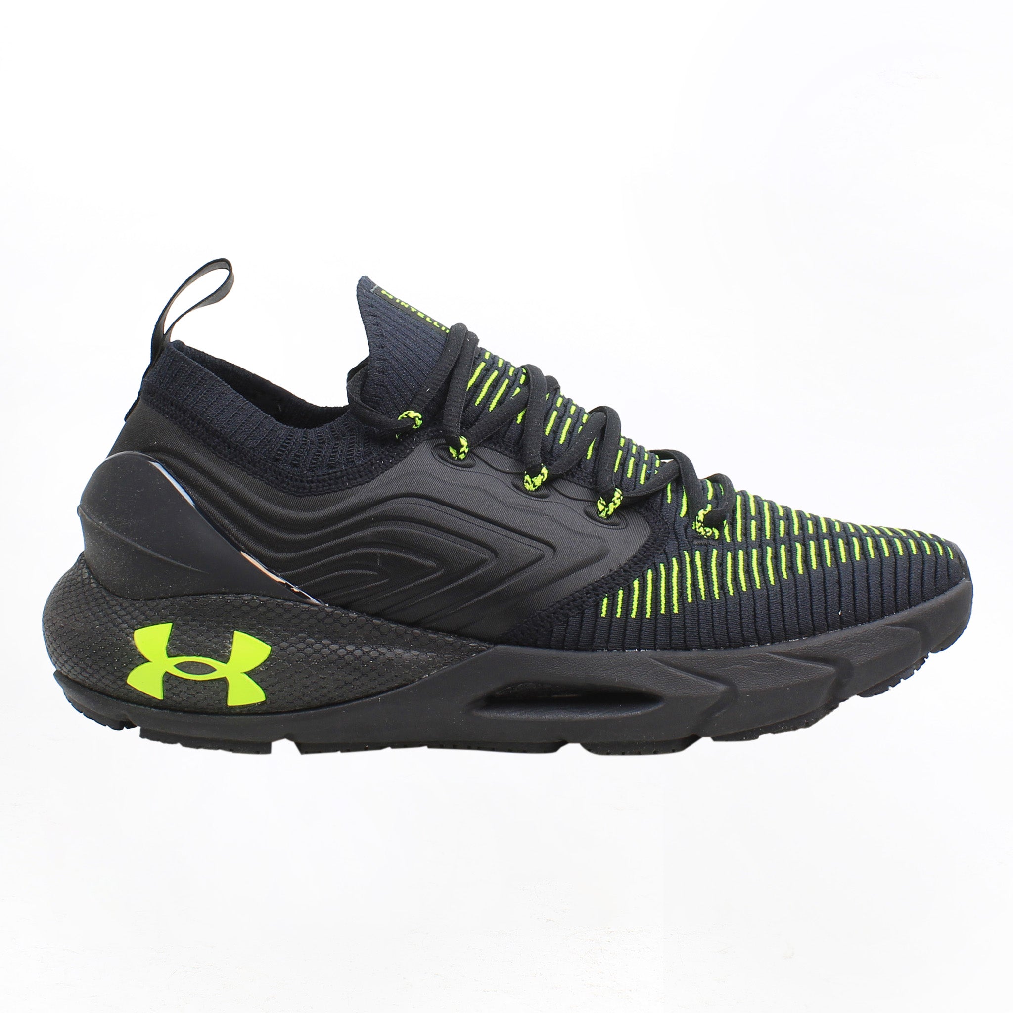 Under Armour HOVR Phantom 2 Mens Black Running Shoes NO BOX