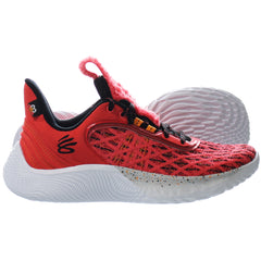 Under Armour Curry Flow 9 Sesame Street Red Kids Trainers