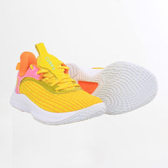 Under Armour Sesame Street x Curry Flow 9 PS Kids Yellow Trainers No Box