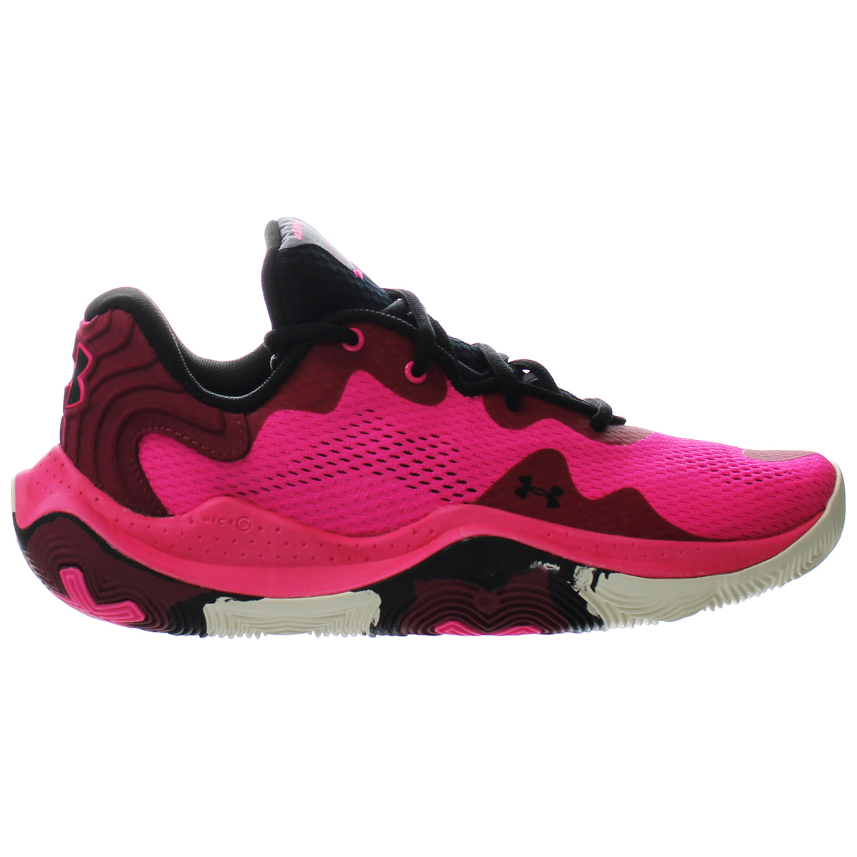 Under Armour Spawn 4 Pink Mens Trainers