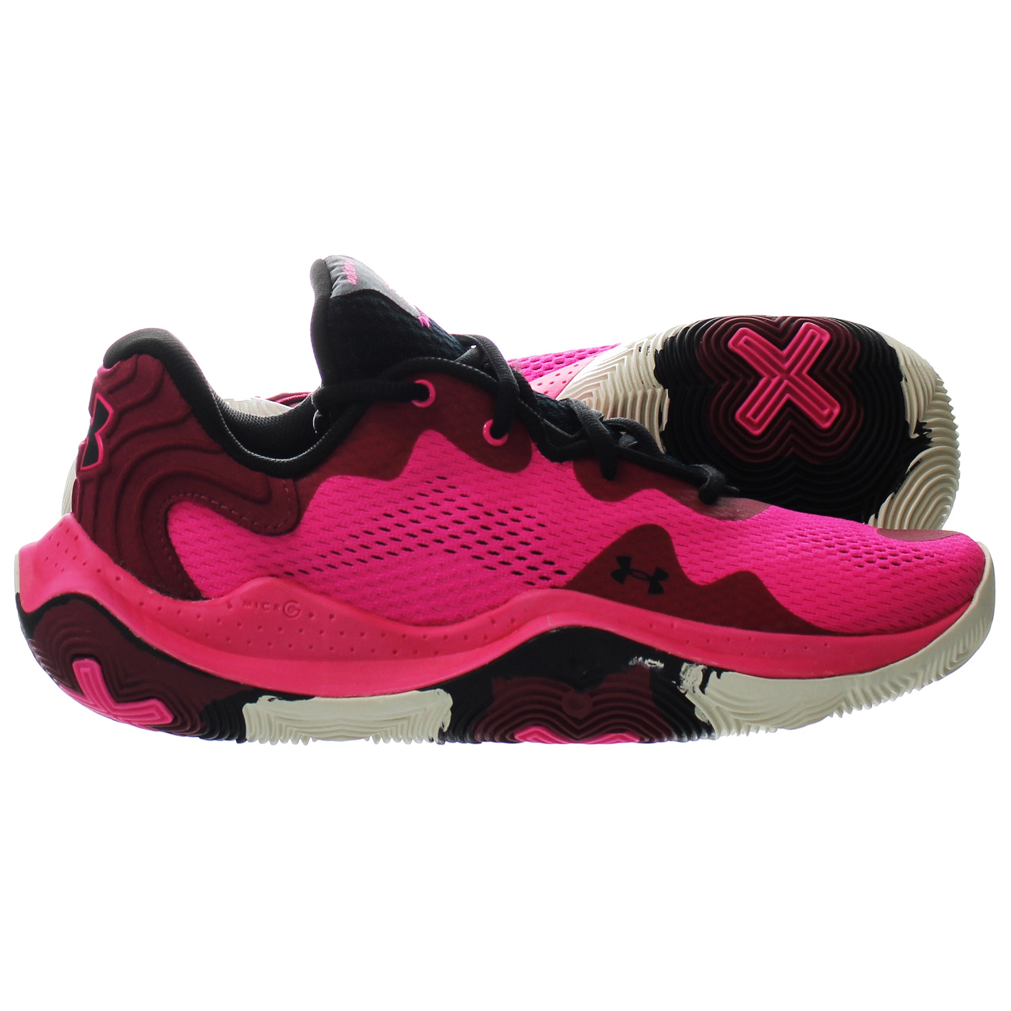 Under Armour Spawn 4 Pink Mens Trainers