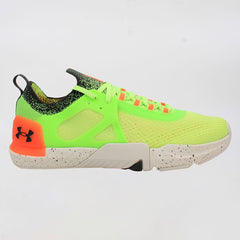 Under Armour TriBase Reign 4 Pro Green Mens Running Shoes No Box