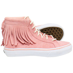 Vans Off The Wall SK8 Kids Pink Plimsolls