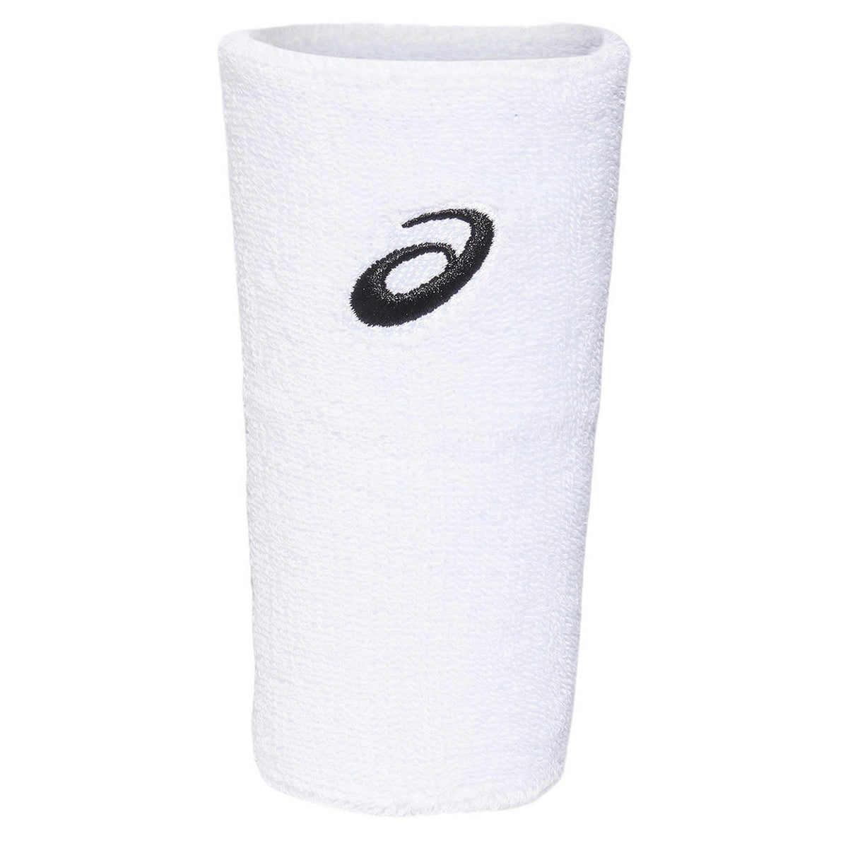 Asics Logo White Wide Tennis Wrist Band
