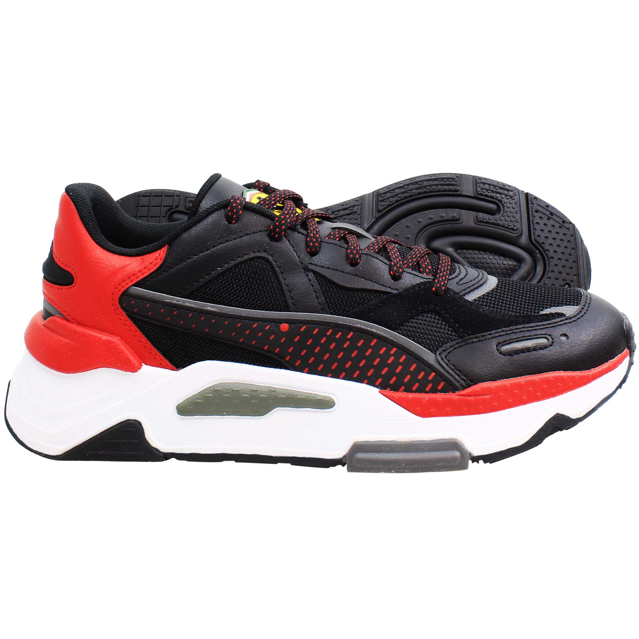 Puma x Scuderia Ferrari RS-Simul8 Mens Black Trainers