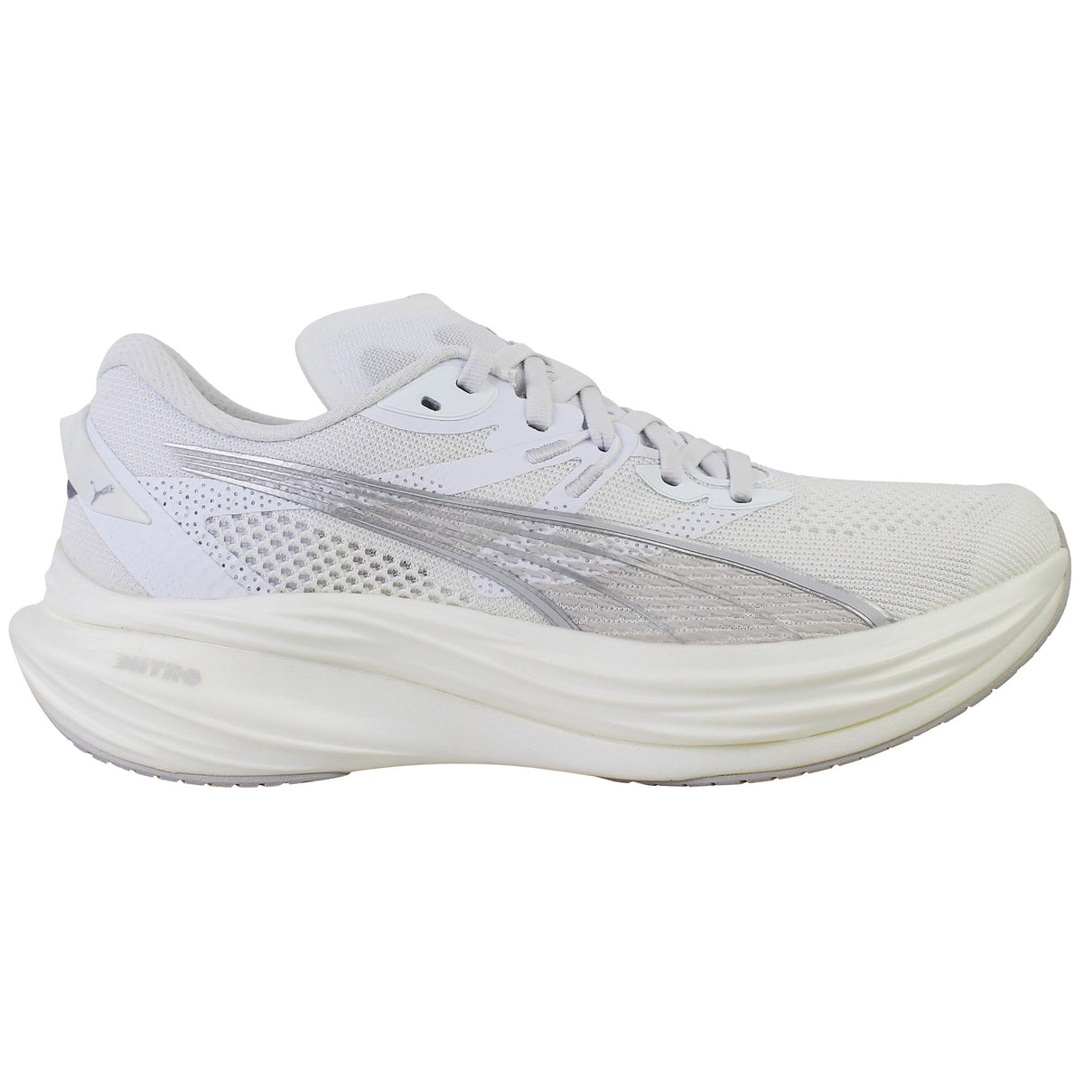 Puma Deviate Nitro 3 Mens White Running Shoes