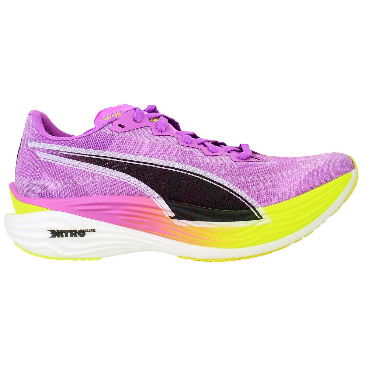 Puma Deviate Nitro Elite 3 Mens Purple Running Shoes