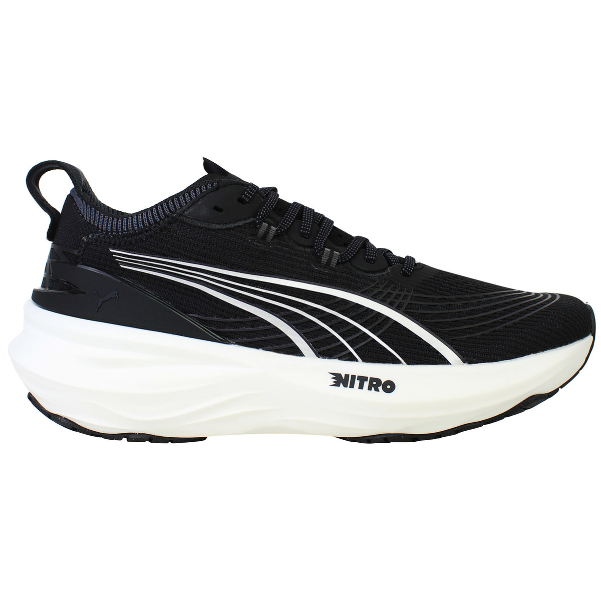 Puma ForeverRun Nitro 2 Womens Black Running Shoes