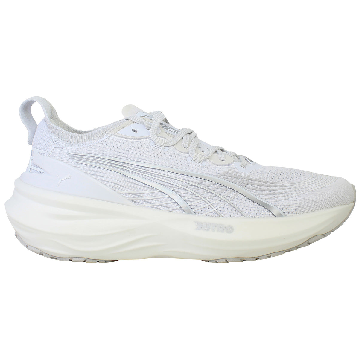 Puma ForeverRun Nitro 2 Womens White Running Shoes