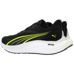 Puma Electrify Nitro 4 Mens Black Running Shoes