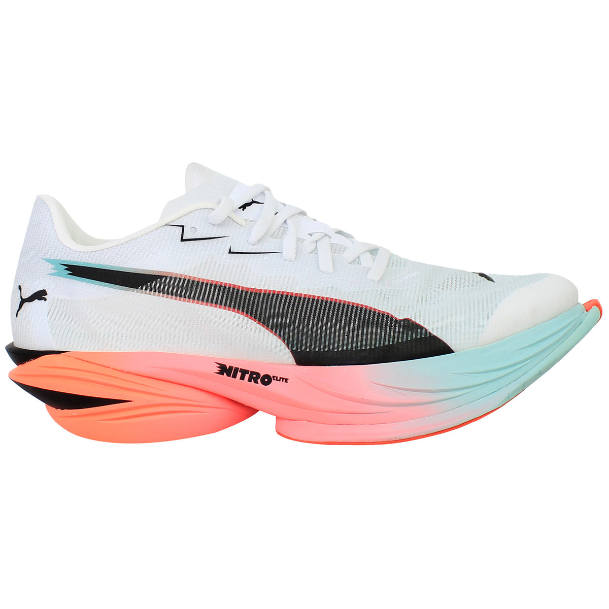 Puma Fast-R Nitro Elite 3 Mens White Running Shoes