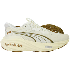Puma Magnify Nitro 3 Saysky Womens Beige Running Shoes