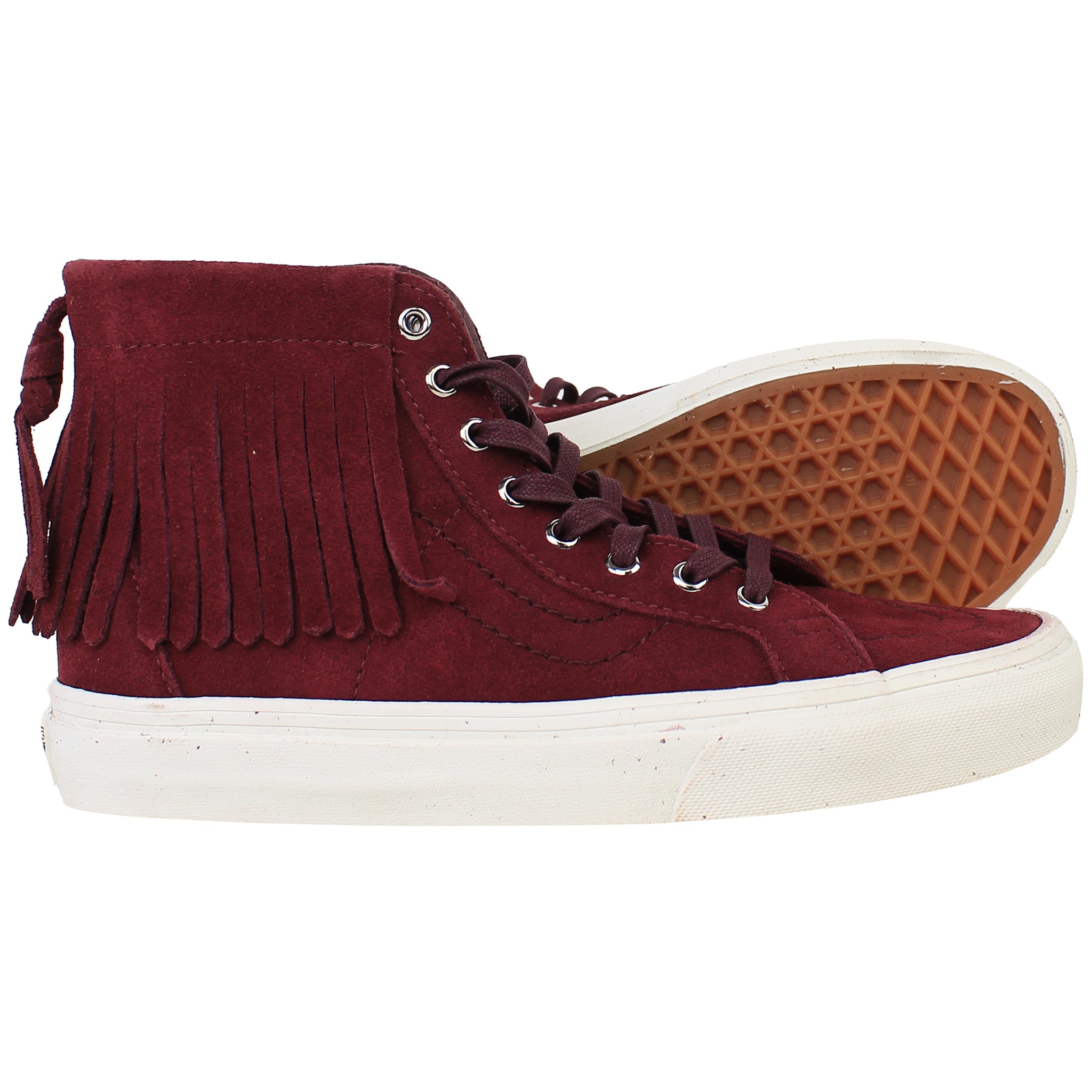 Vans SK8-Hi MOC Womens Red Plimsolls