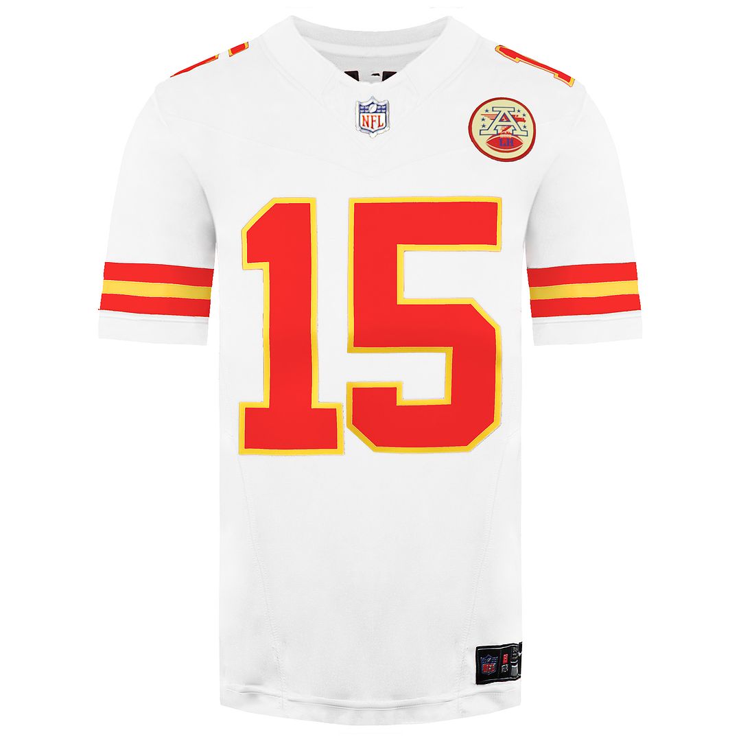 Nike NFL Kansas City Chiefs 15 Patrick Mahomes Home Limited Jersey