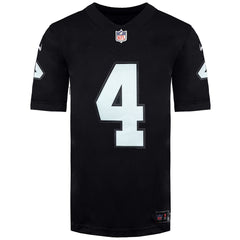 Nike NFL Las Vegas Raiders 4 Derek Carr Home Limited Played Jersey