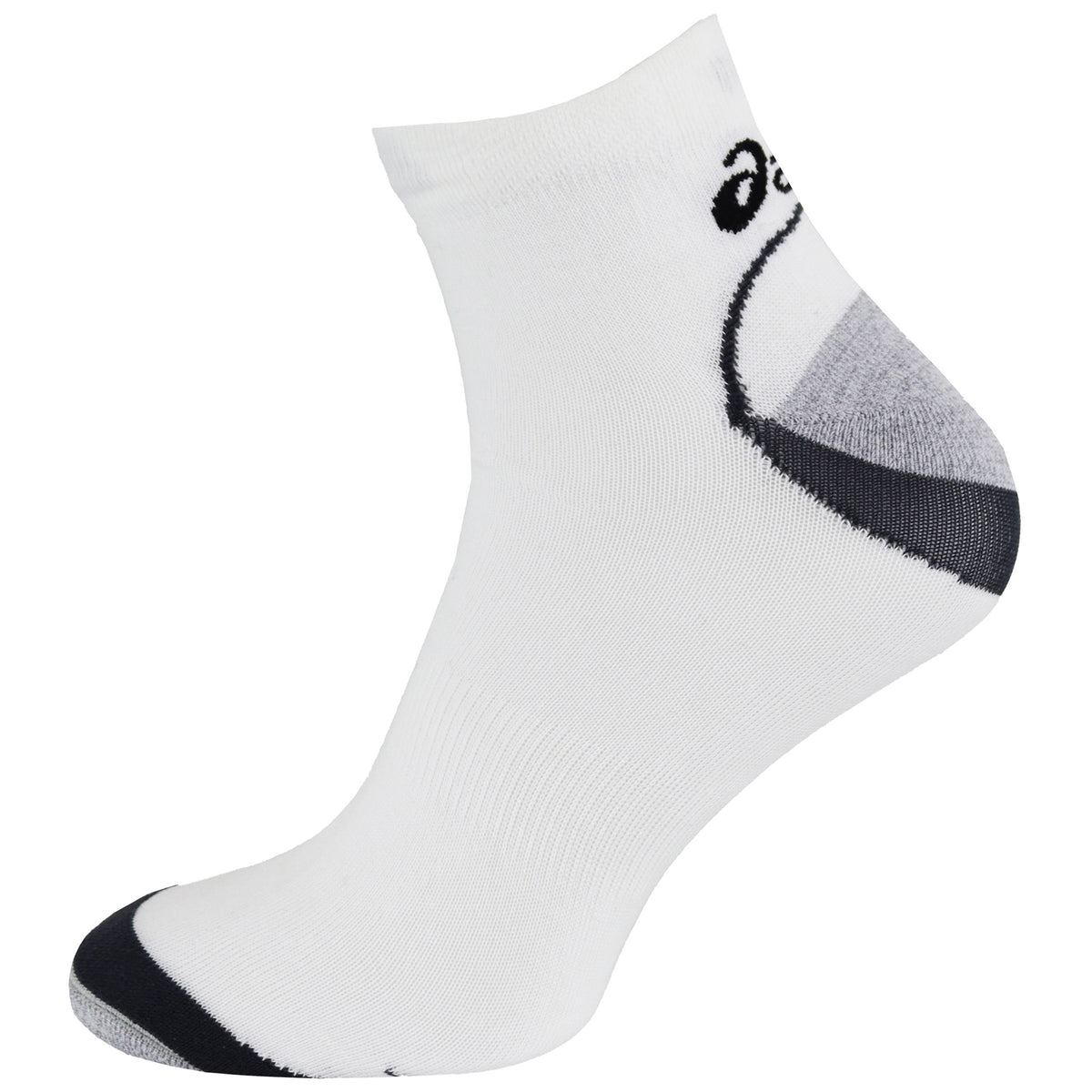 Asics 2000 Series Quarter Mens White Socks