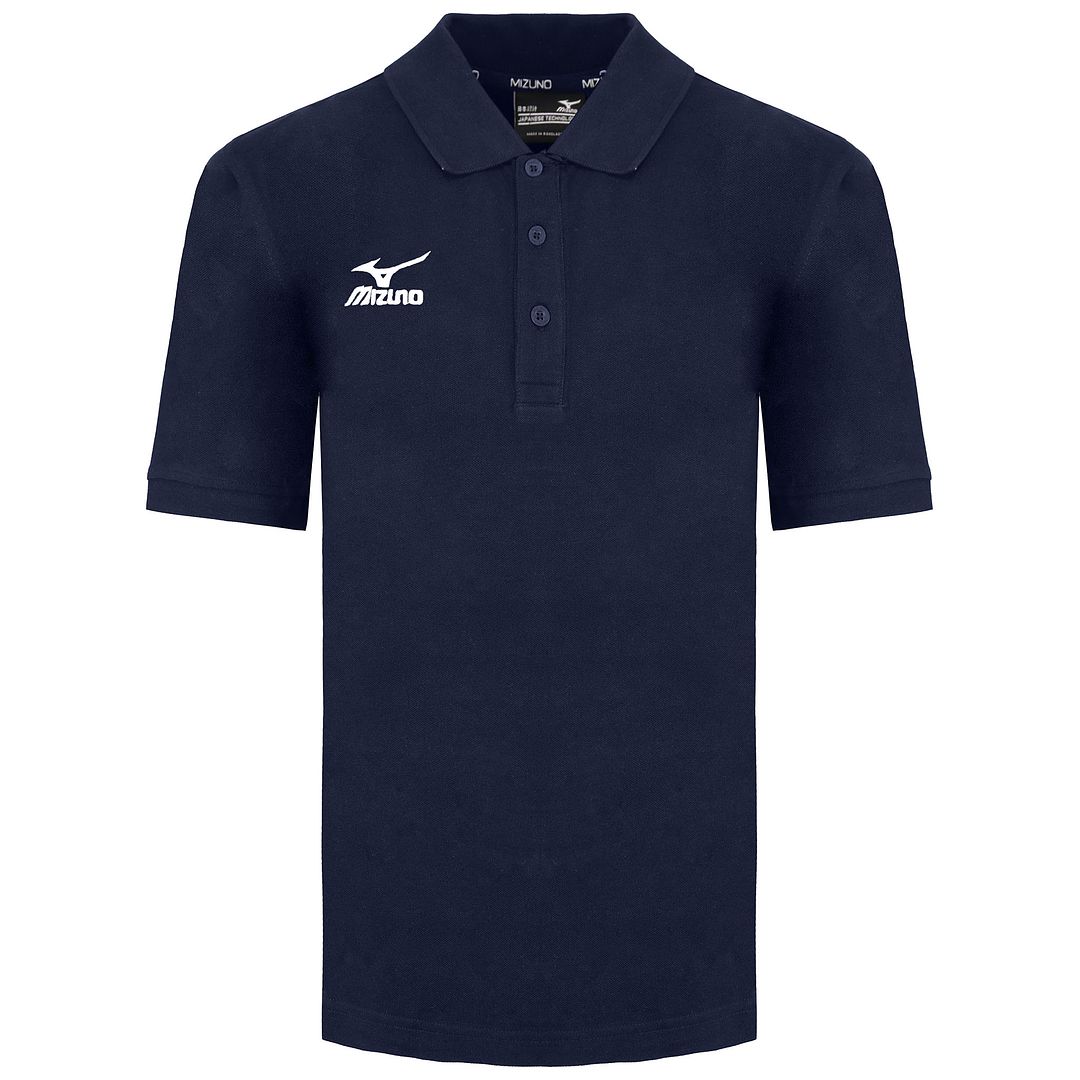 Mizuno Pro Mens Navy Golf Polo Shirt