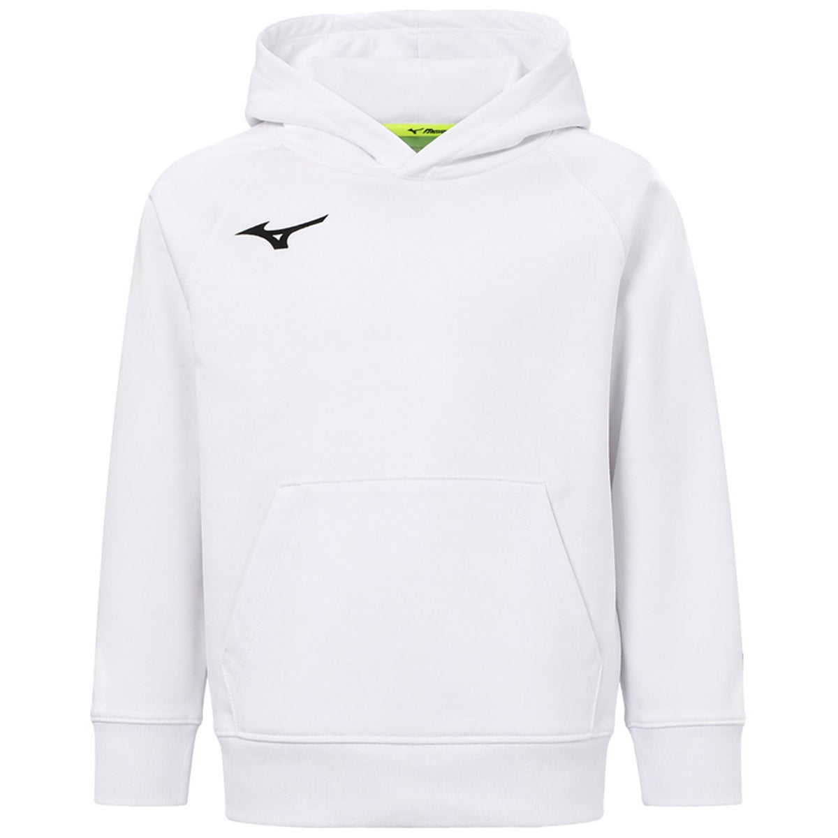 Mizuno Terry Kids White Hoodie