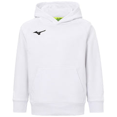 Mizuno Terry Kids White Hoodie
