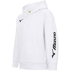 Mizuno Terry Kids White Hoodie