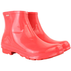 Skechers Neon Puddles Womens Pink Wellington Boots