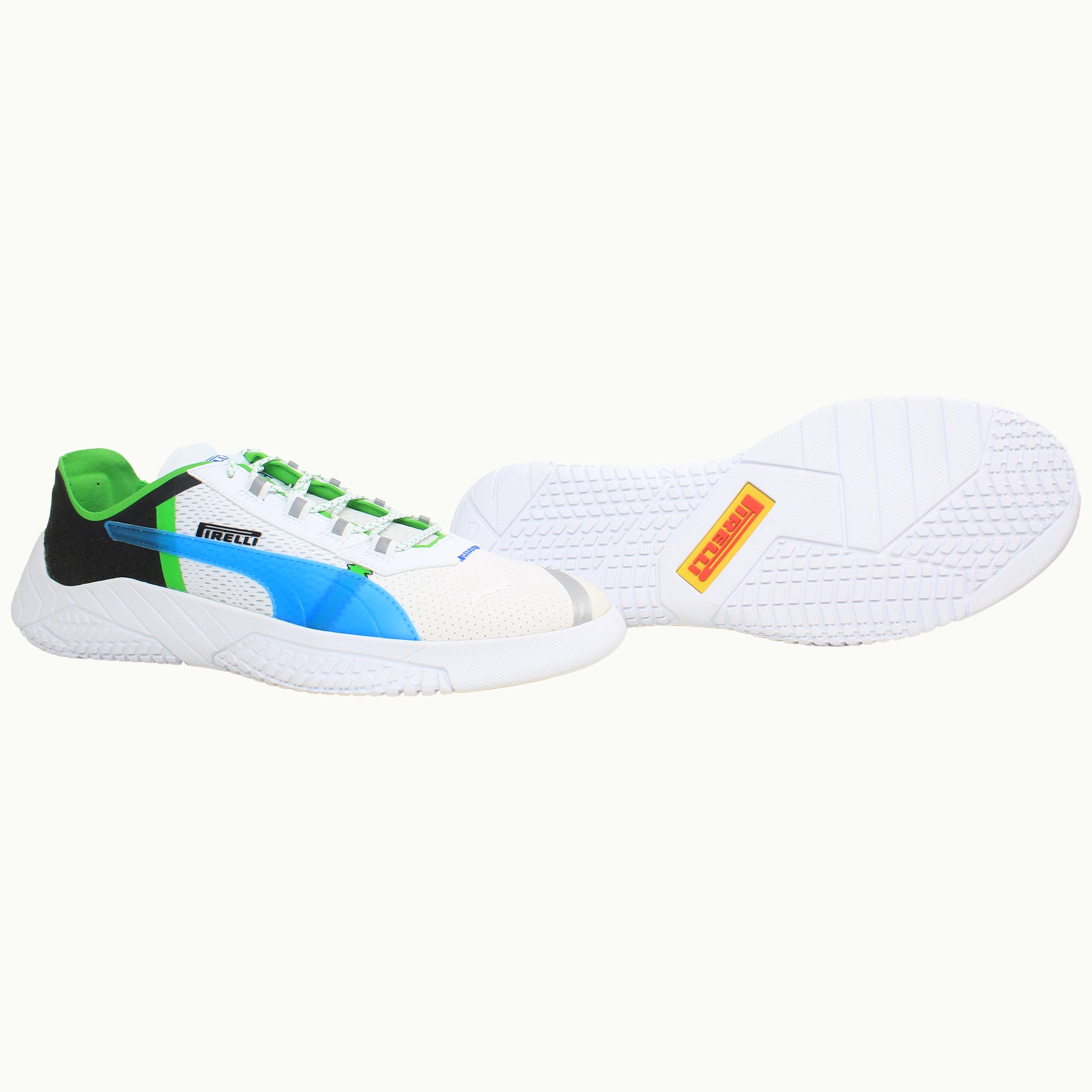 Puma Replicat x Pirelli Mens White Trainers NO BOX