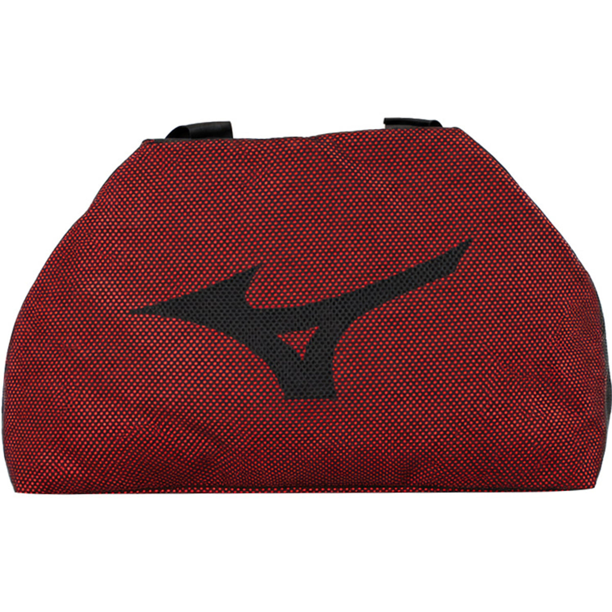 Mizuno Logo Black/Red Mesh Holdall Bag