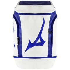 Mizuno 35L Game Mens White/Blue Backpack