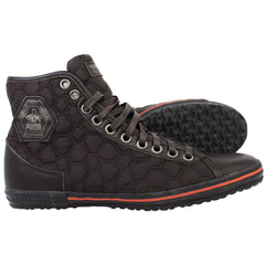 Puma Rudolf Dassler Hesselberg Hi Mens Black Trainers