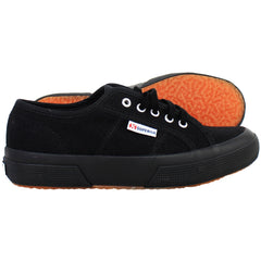 Superga Jcot Classic Kids Black Plimsolls