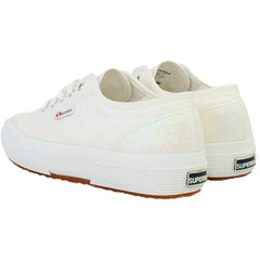 Superga Lamej Kids Off White Plimsolls