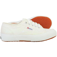 Superga Lamej Kids Off White Plimsolls