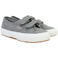 Superga Jvel Classic Kids Grey Plimsolls