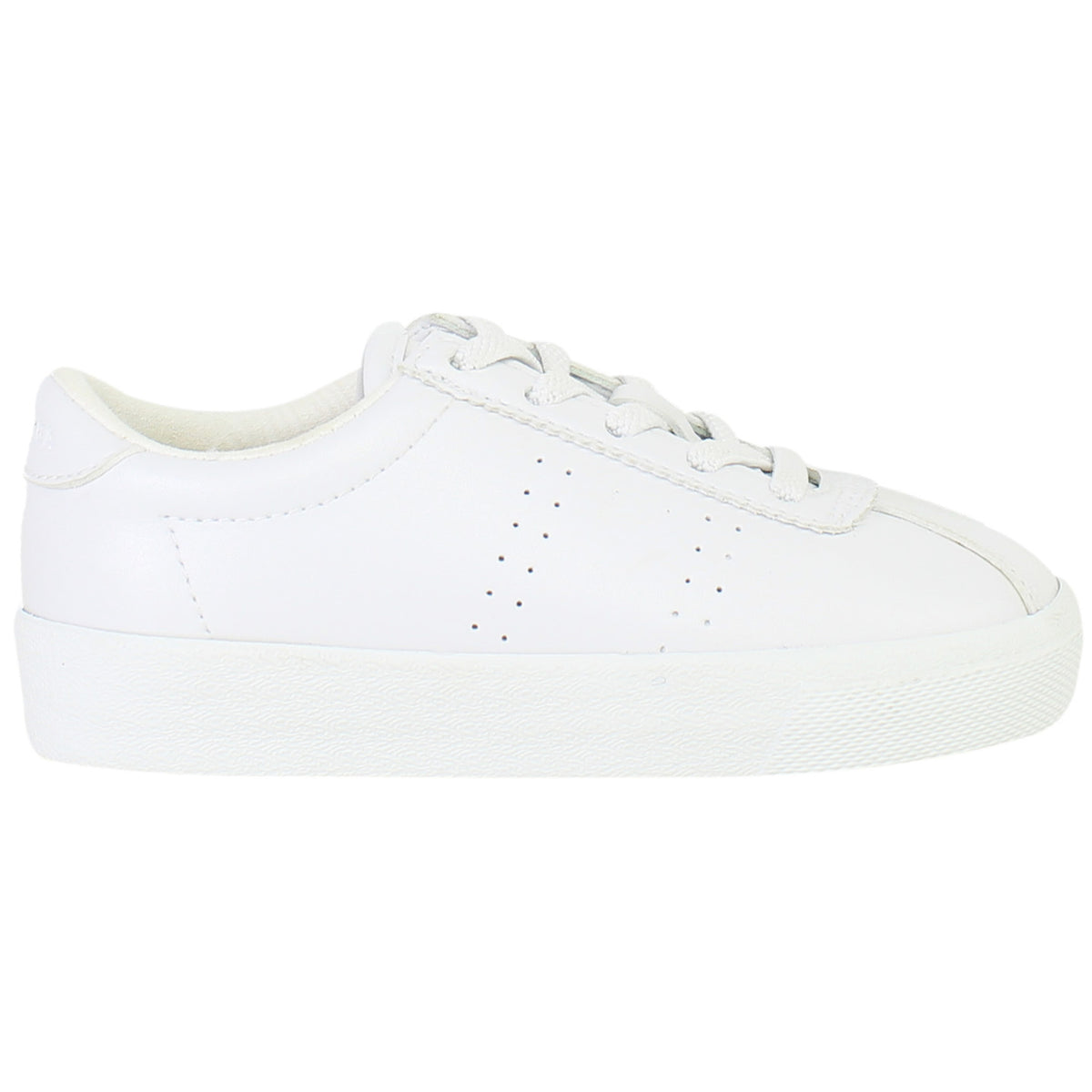 Superga Club S Vegan Kids White Trainers