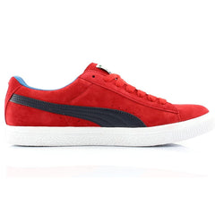 Puma Clyde Script Red Mens Trainers