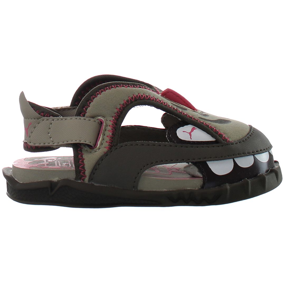 Puma Seamonster Kids Brown Sandals