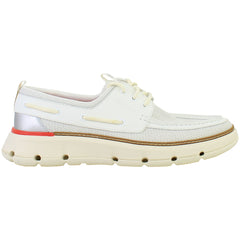 Cole Haan ZERØGRAND Regatta Mens White Boat Shoes