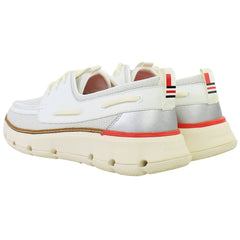 Cole Haan ZERØGRAND Regatta Mens White Boat Shoes