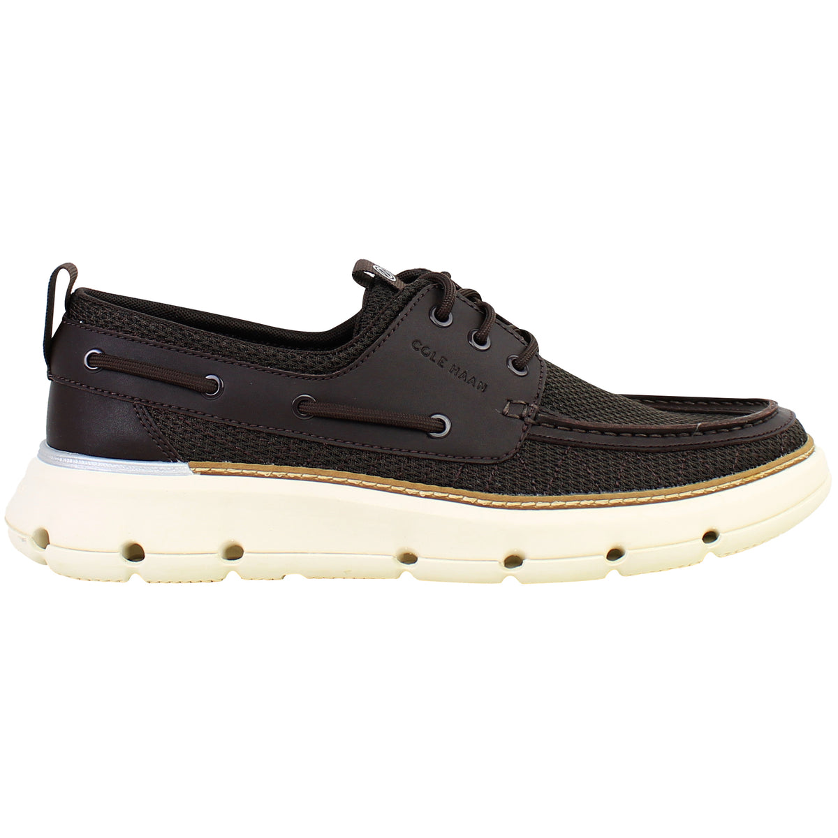 Cole Haan ZERØGRAND Regatta Mens Brown Boat Shoes