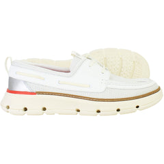 Cole Haan ZERØGRAND Regatta Womens White Boat Shoes