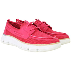 Cole Haan ZERØGRAND Regatta Womens Pink Boat Shoes