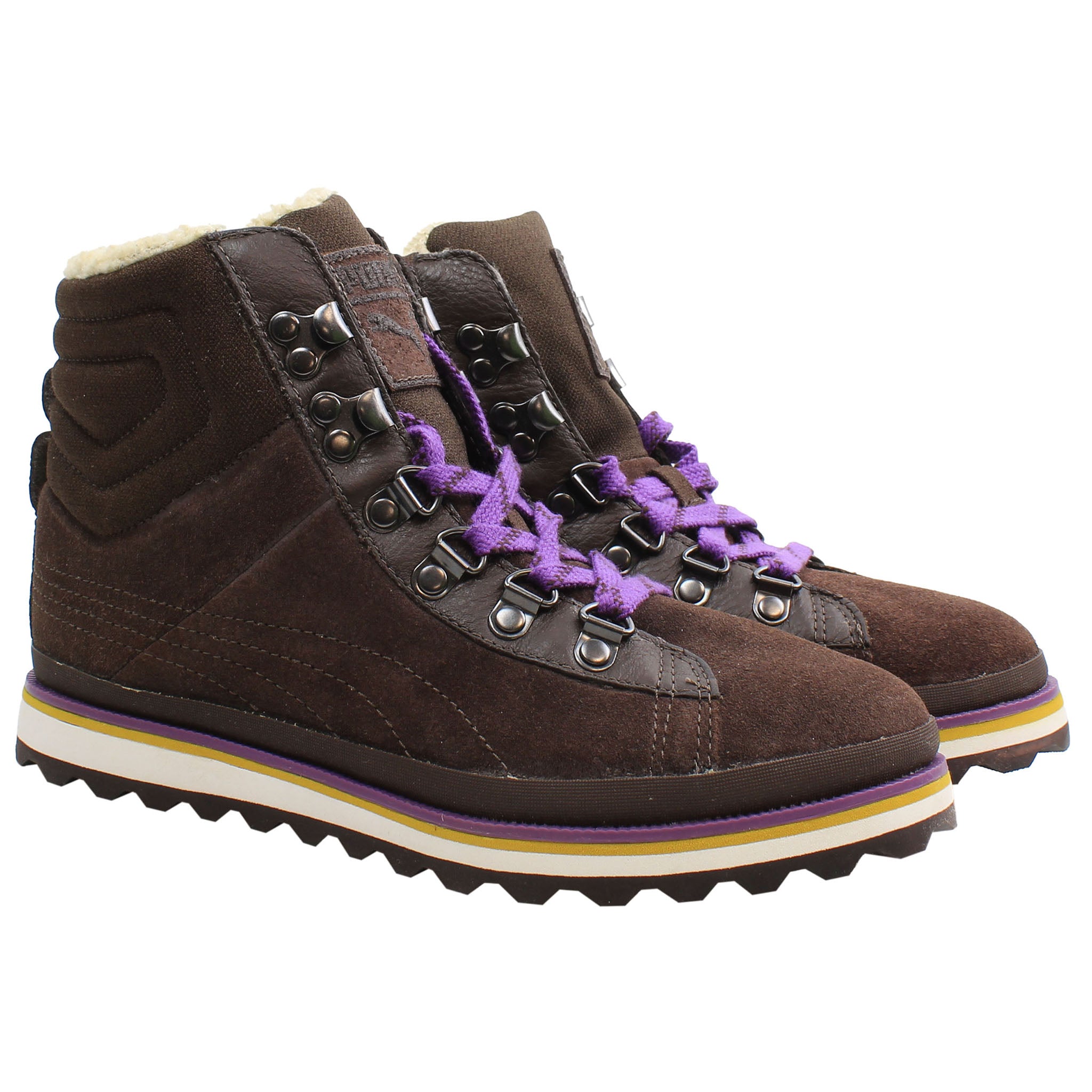 Puma City Mens Brown Snow Boots