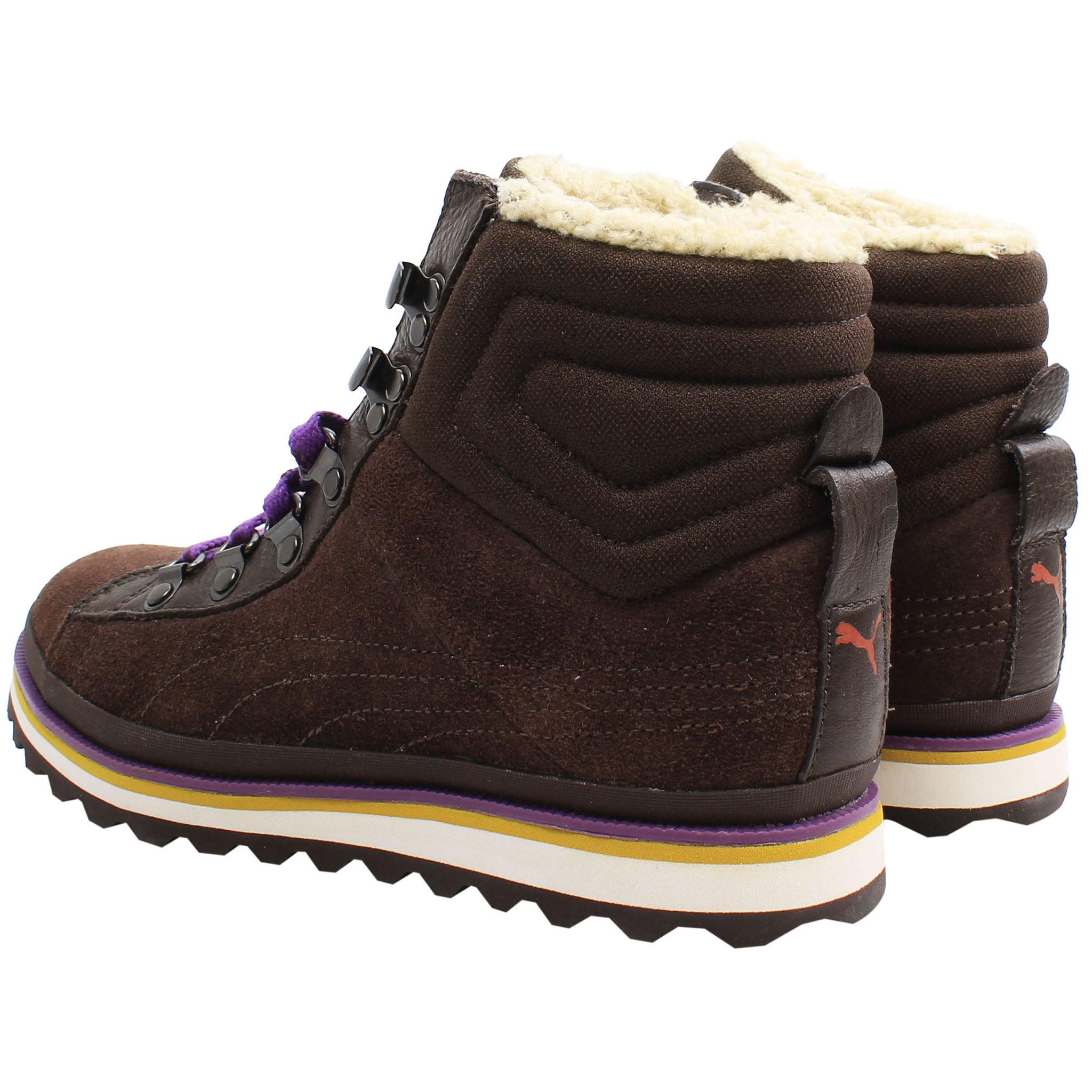 Puma City Mens Brown Snow Boots