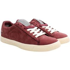 Puma Clyde X Undefeated Luxe 2 Mens Burgundy Trainers