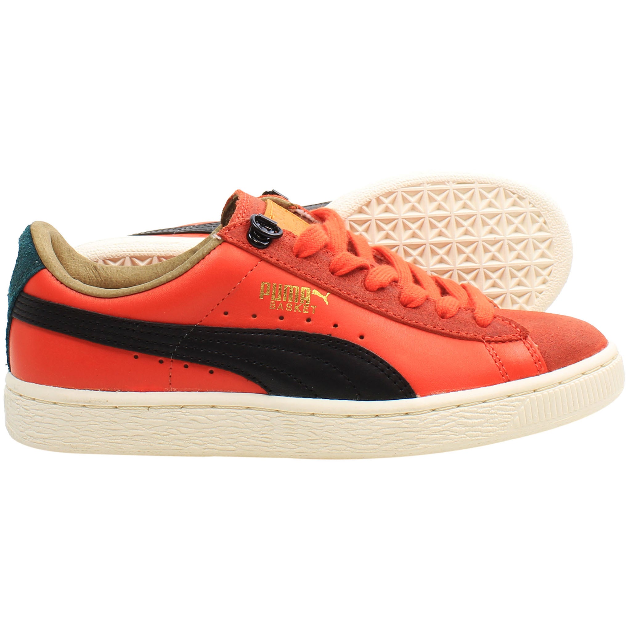 Puma Basket Classic MMQ Macht Mens Red Trainers