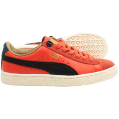 Puma Basket Classic MMQ Macht Mens Red Trainers