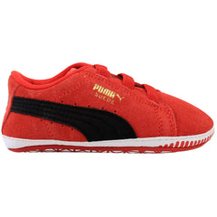 Puma Suede Crib Kids Red Trainers